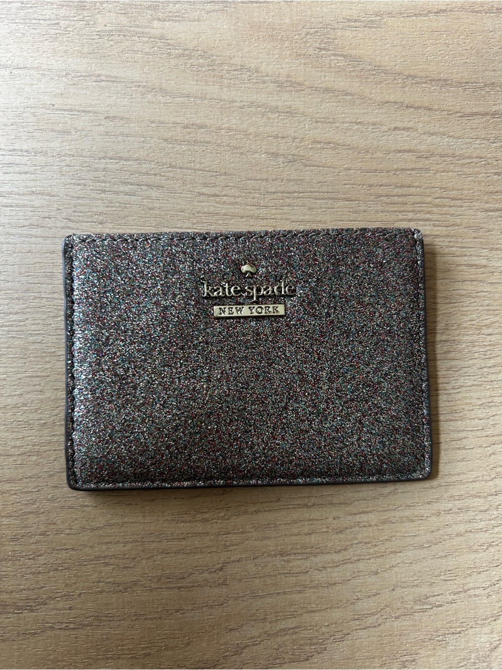 Kate Spade New York Burgess Court Glittery Cardholder